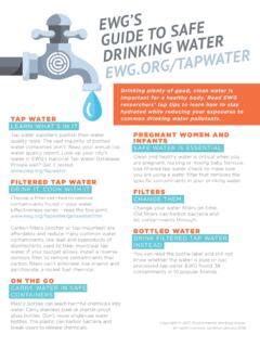 ewg bottled water guide